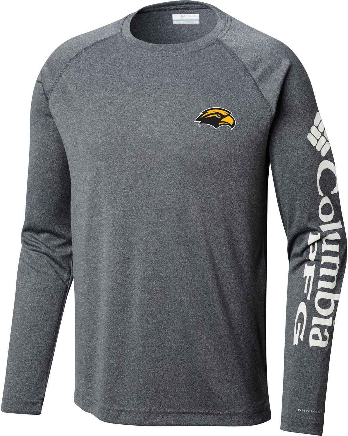 Columbia Sportswear Men's University of Southern Mississippi Terminal Tackle Long Sleeve T-shirt
