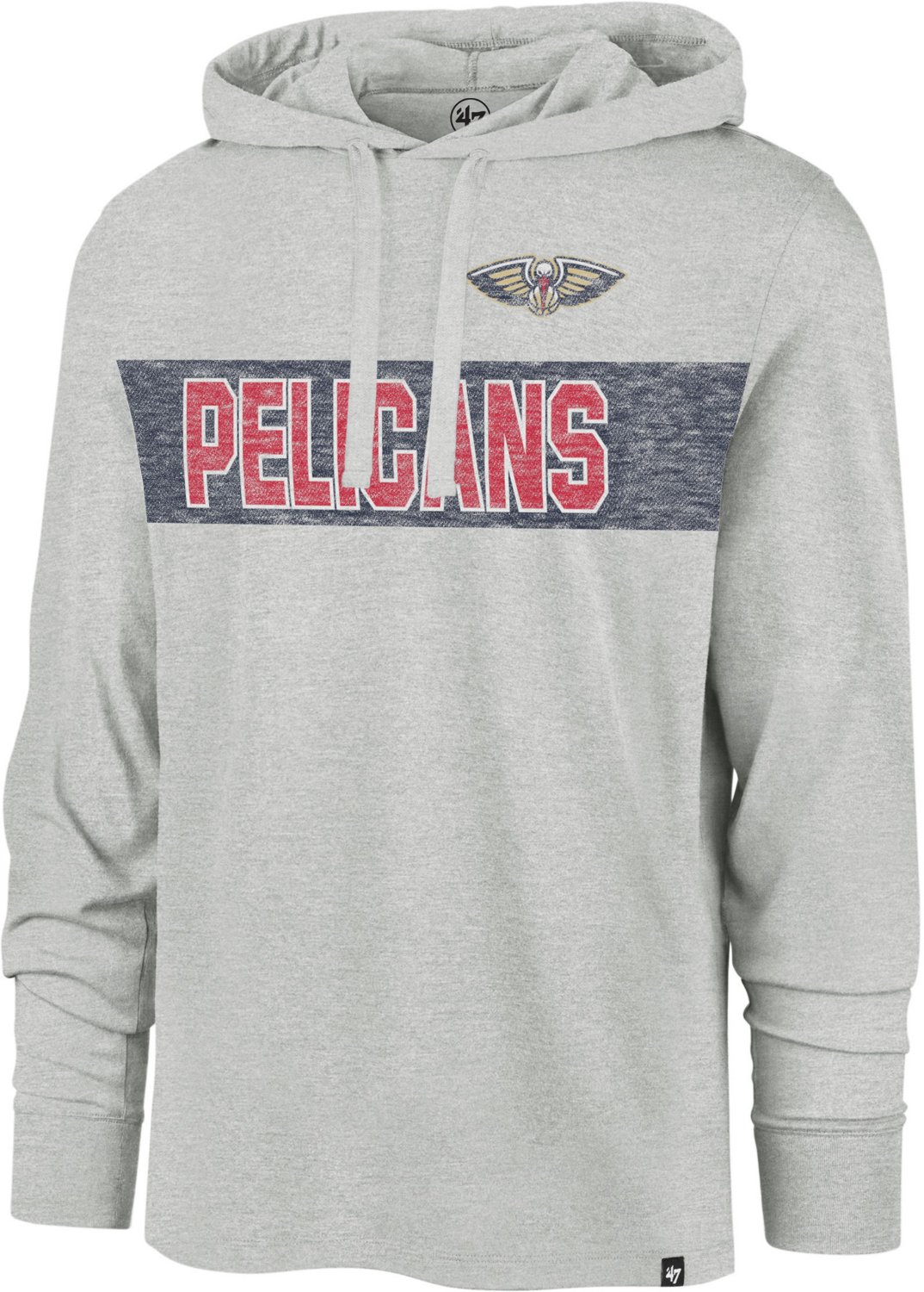 '47 Men's New Orleans Pelicans Field Franklin Short Sleeve Hoodie