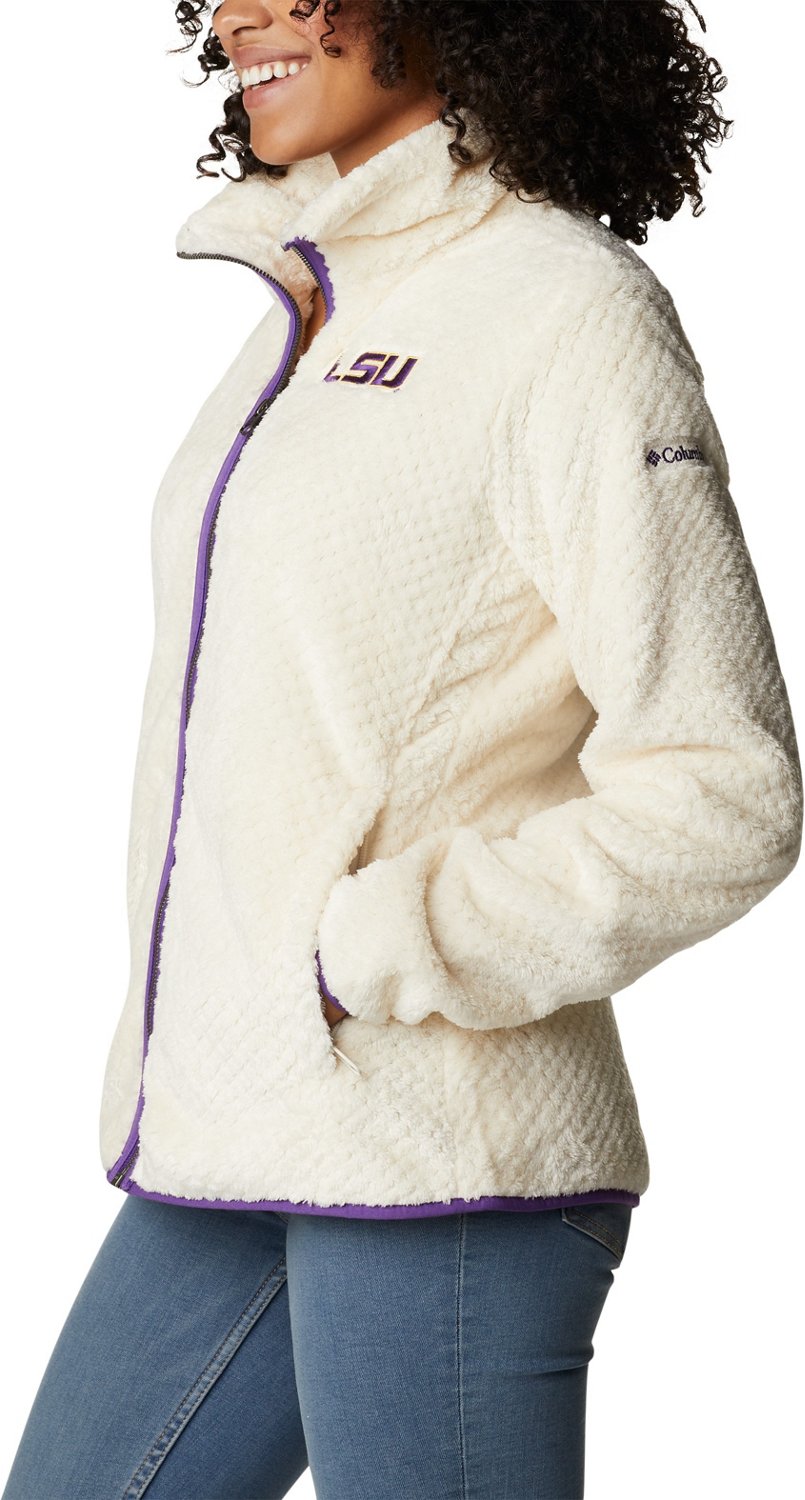 Columbia LSU Tigers Fireside II Sherpa Full-Zip Jacket - view number 3