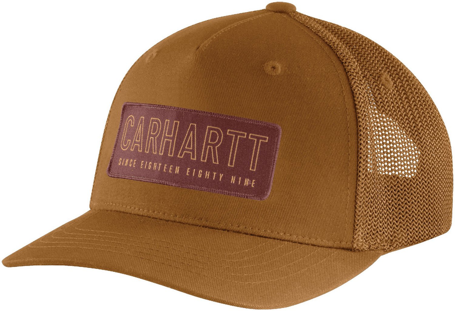 Carhartt Men's Mesh-Back 1889 Patch Cap                                                                                          - view number 1