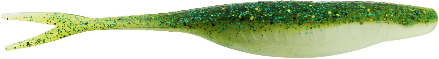 Bass Assassin Lures Vapor Split Tail Shad 5 in Soft Bait