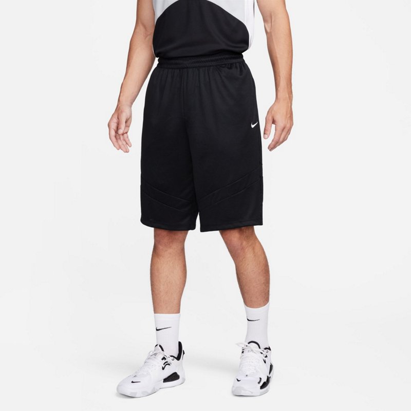 Men's Nike Dri-FIT Icon 11-in. Basketball Short Color: Black Black Size: XXL