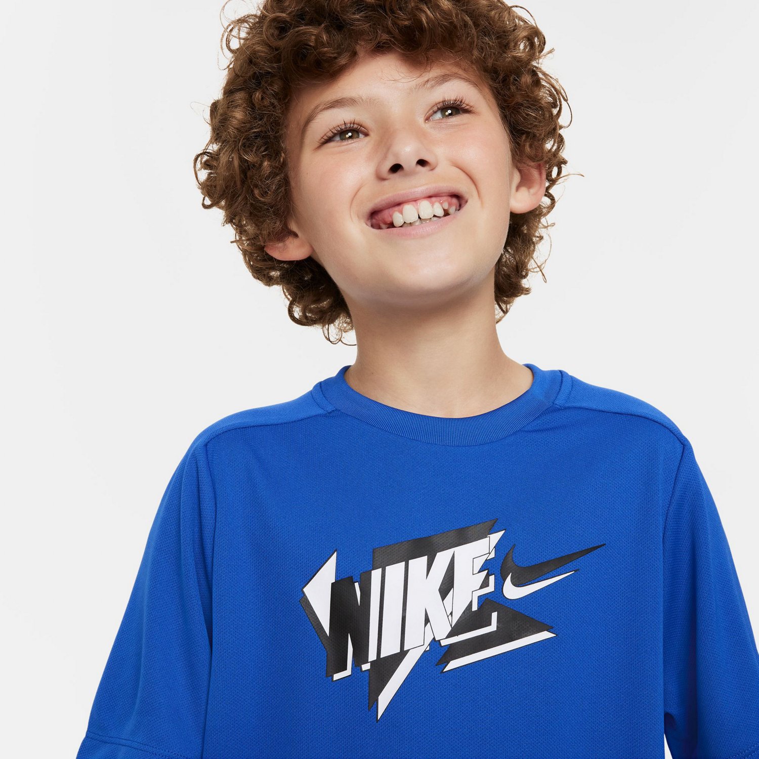 Nike Boys' Dri-FIT Multi SSNL Graphic Short Sleeve Shirt - view number 3