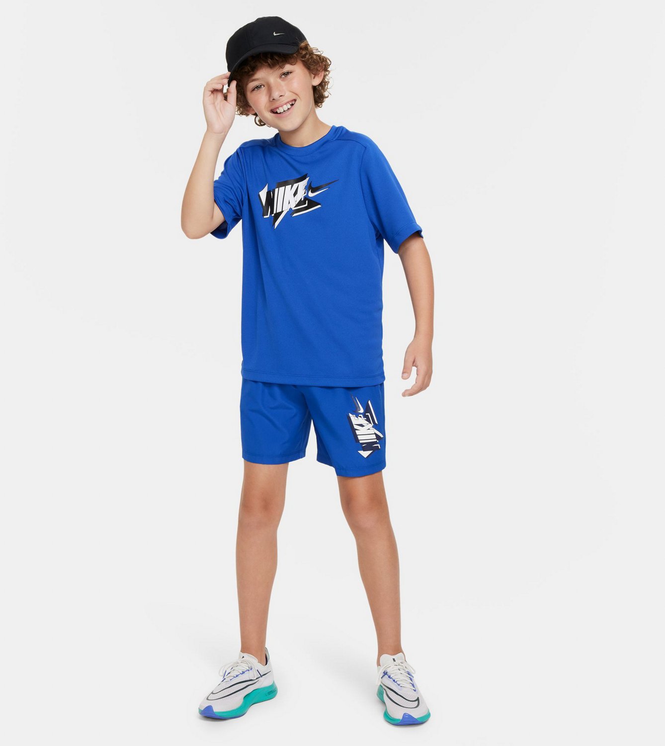Nike Boys' Dri-FIT Multi SSNL Graphic Short Sleeve Shirt - view number 4