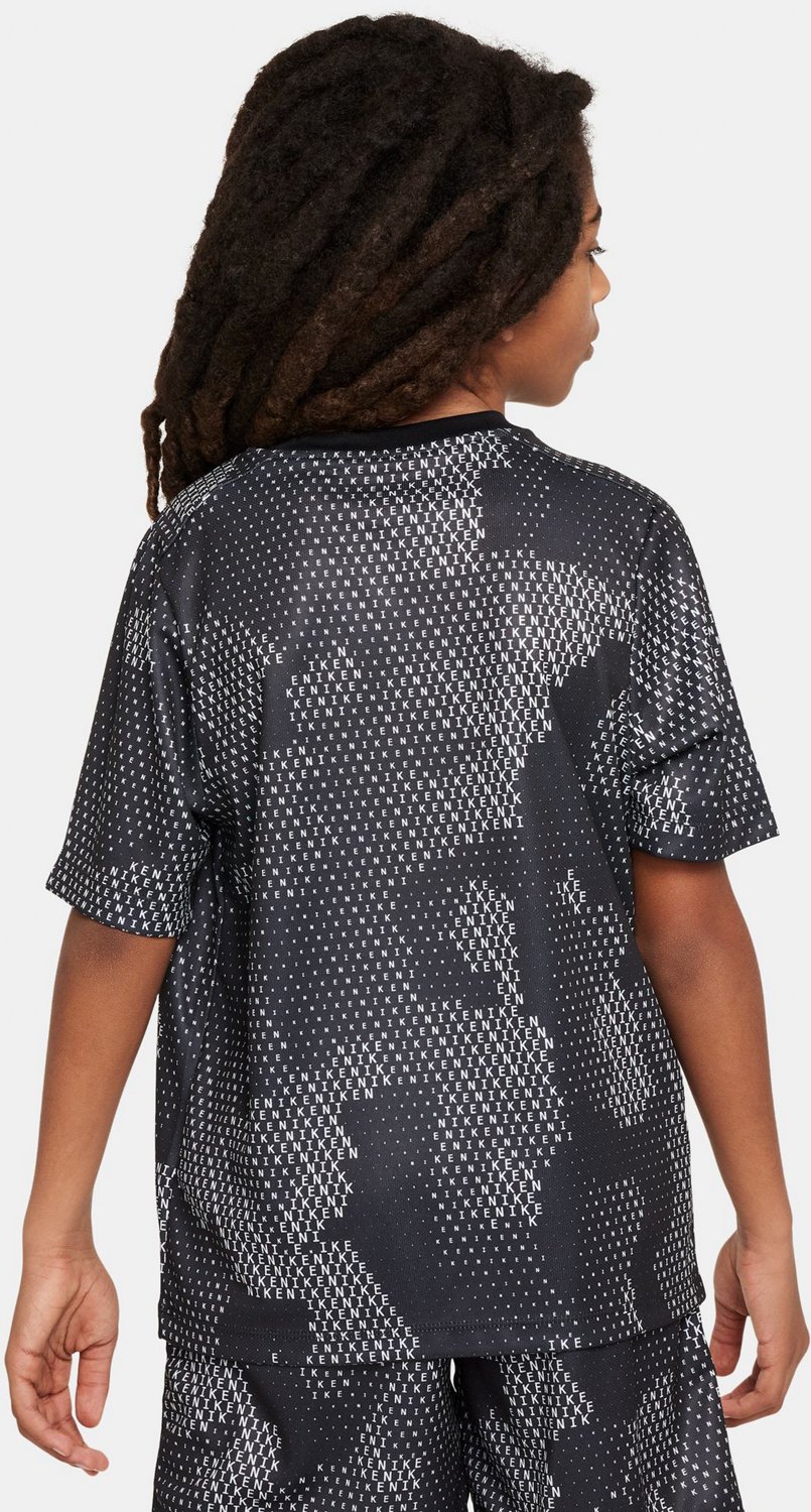Nike Boys' Dri-FIT Multi AOP Short Sleeve Shirt - view number 2