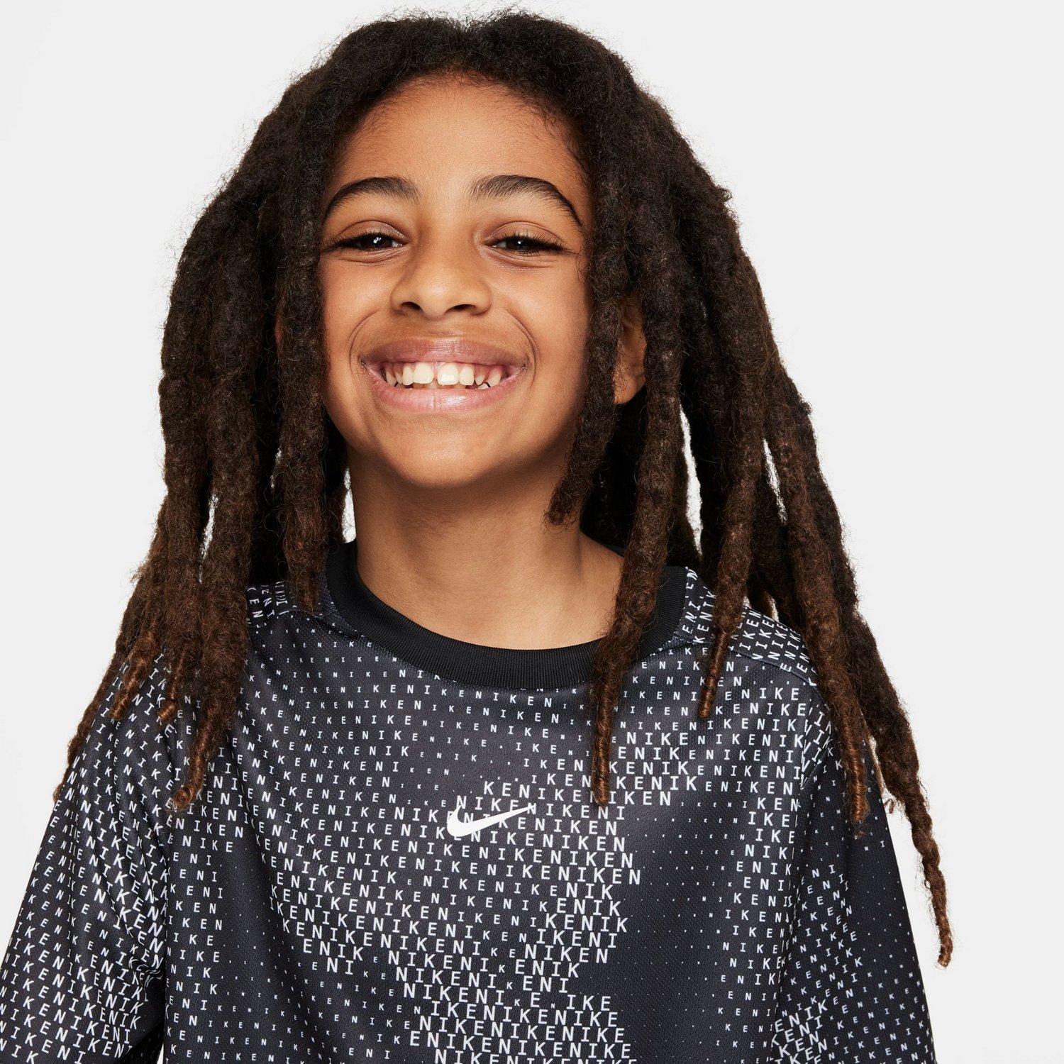 Nike Boys' Dri-FIT Multi AOP Short Sleeve Shirt - view number 3