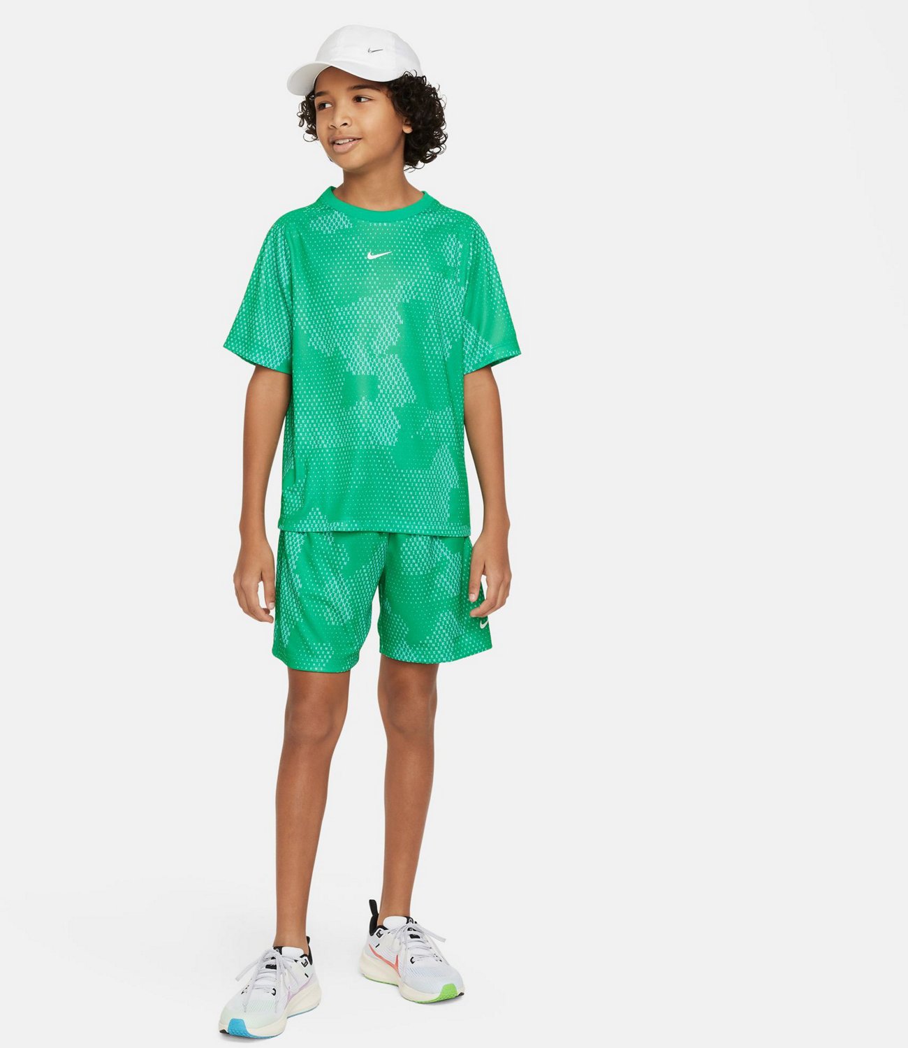 Nike Boys' Dri-FIT Multi AOP Short Sleeve Shirt - view number 4