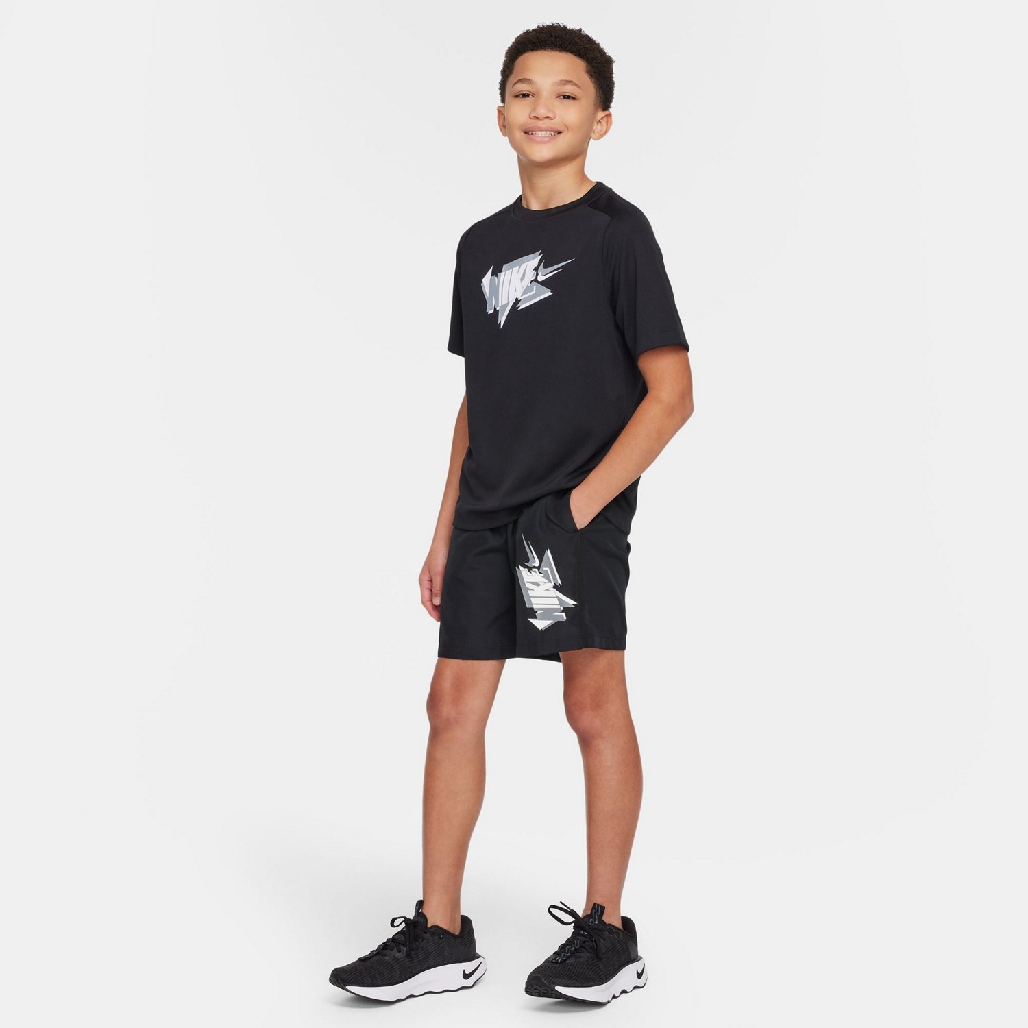 Nike Boys' Dri-FIT Multi Woven SSNL Shorts - view number 4