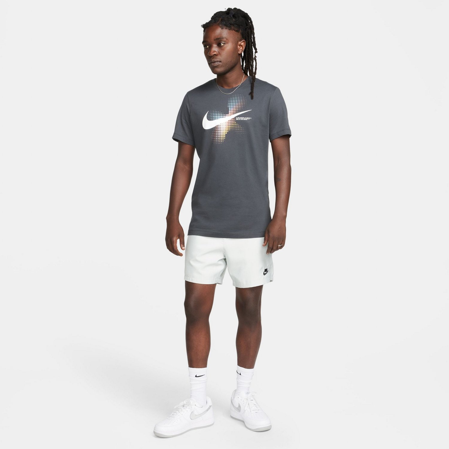 Nike Men's NSW Swoosh 6MO Short Sleeve Shirt | Academy