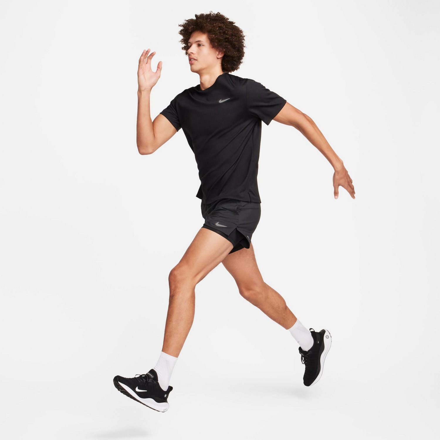 Nike Men's Dri-FIT Stride 2 in 1 Shorts 5 in                                                                                     - view number 6