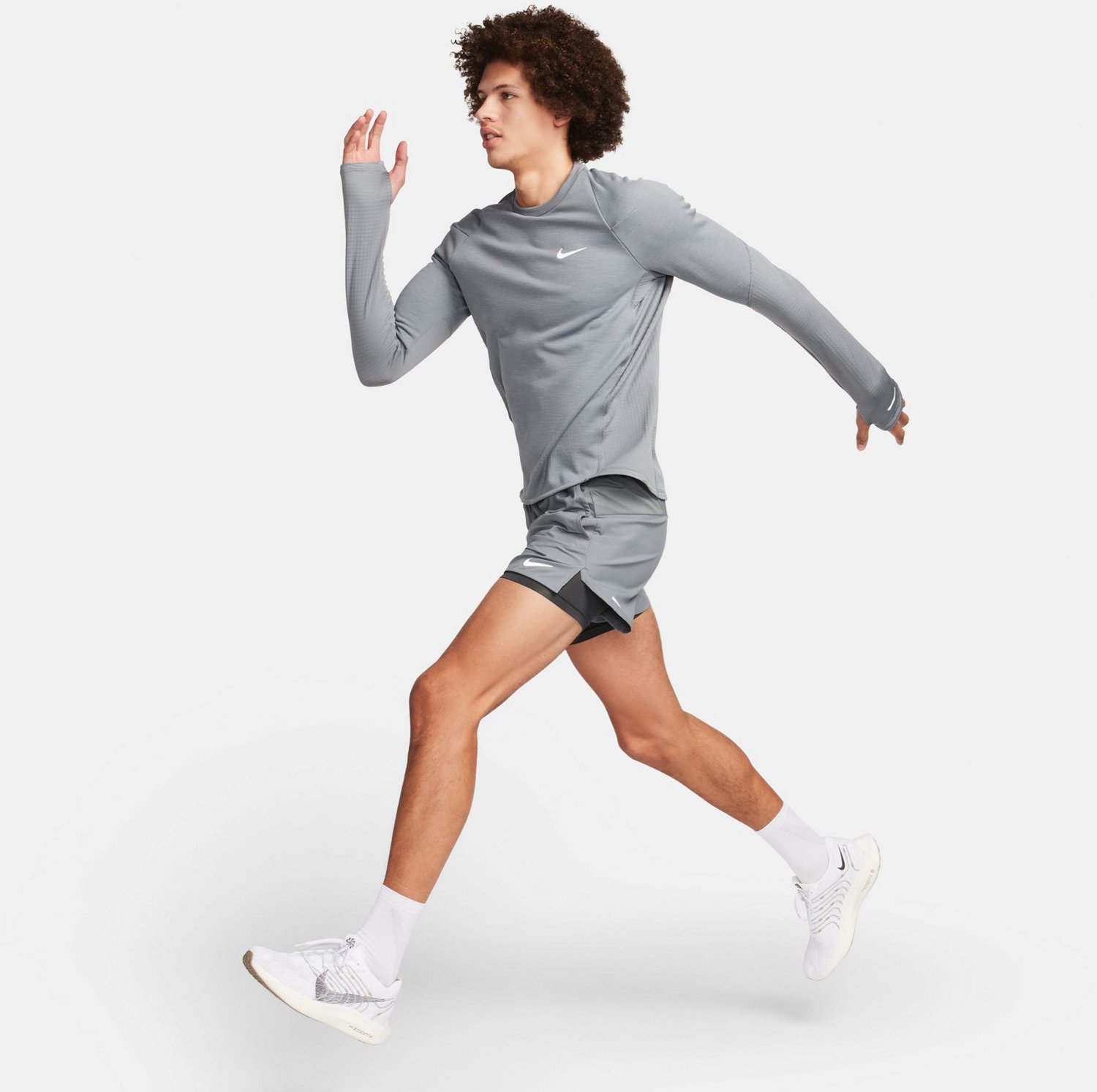 Nike Men's Dri-FIT Stride 2 in 1 Shorts 5 in                                                                                     - view number 5