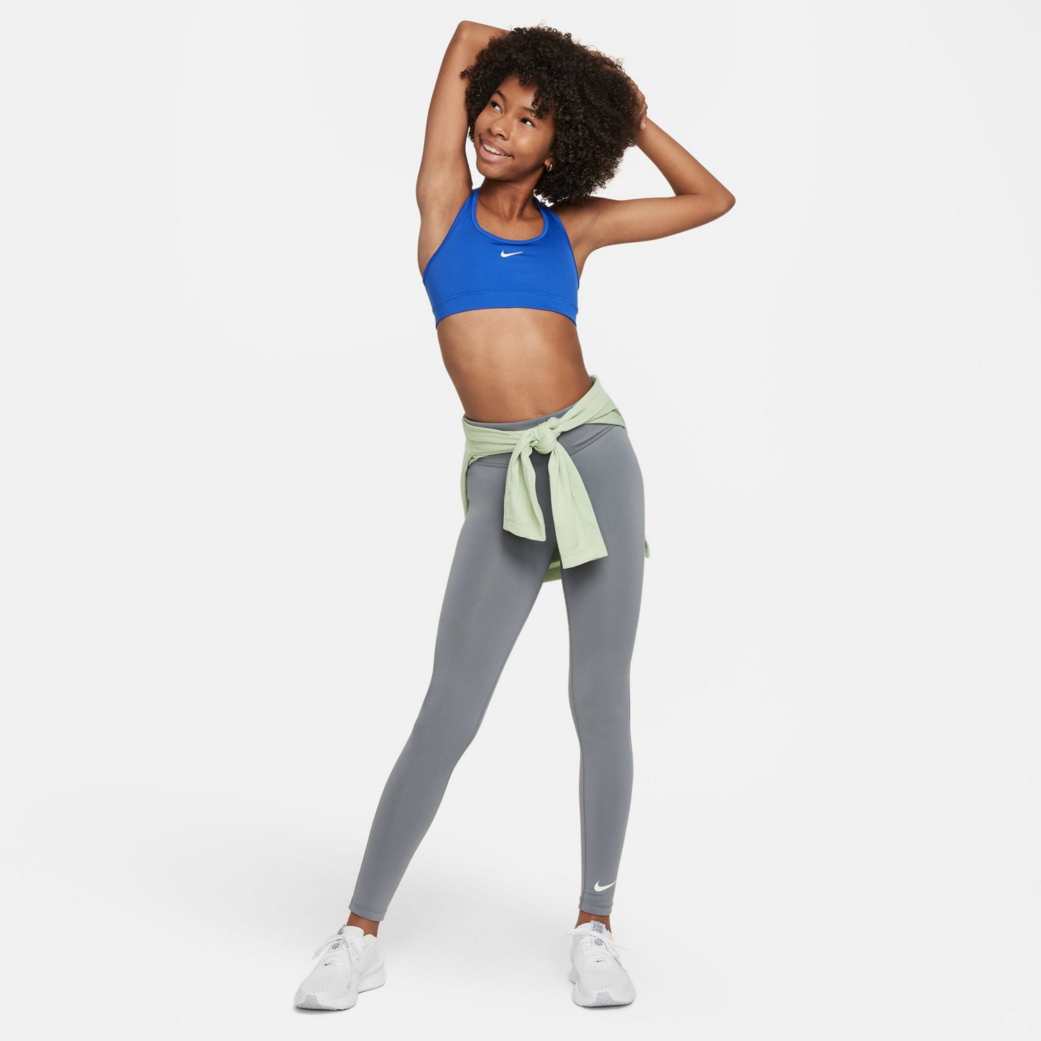 Nike Girls' Dri-FIT Swoosh Sports Bra - view number 3