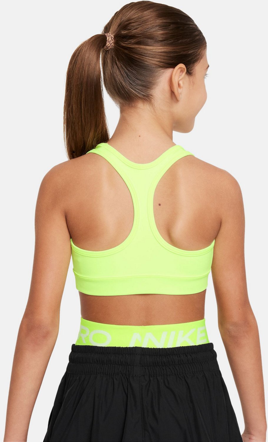 Nike Girls' Dri-FIT Swoosh Sports Bra - view number 2