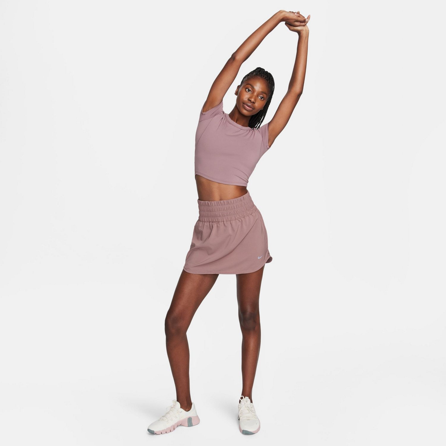 Nike Women's Nike One Ultra High Rise Skort                                                                                      - view number 4
