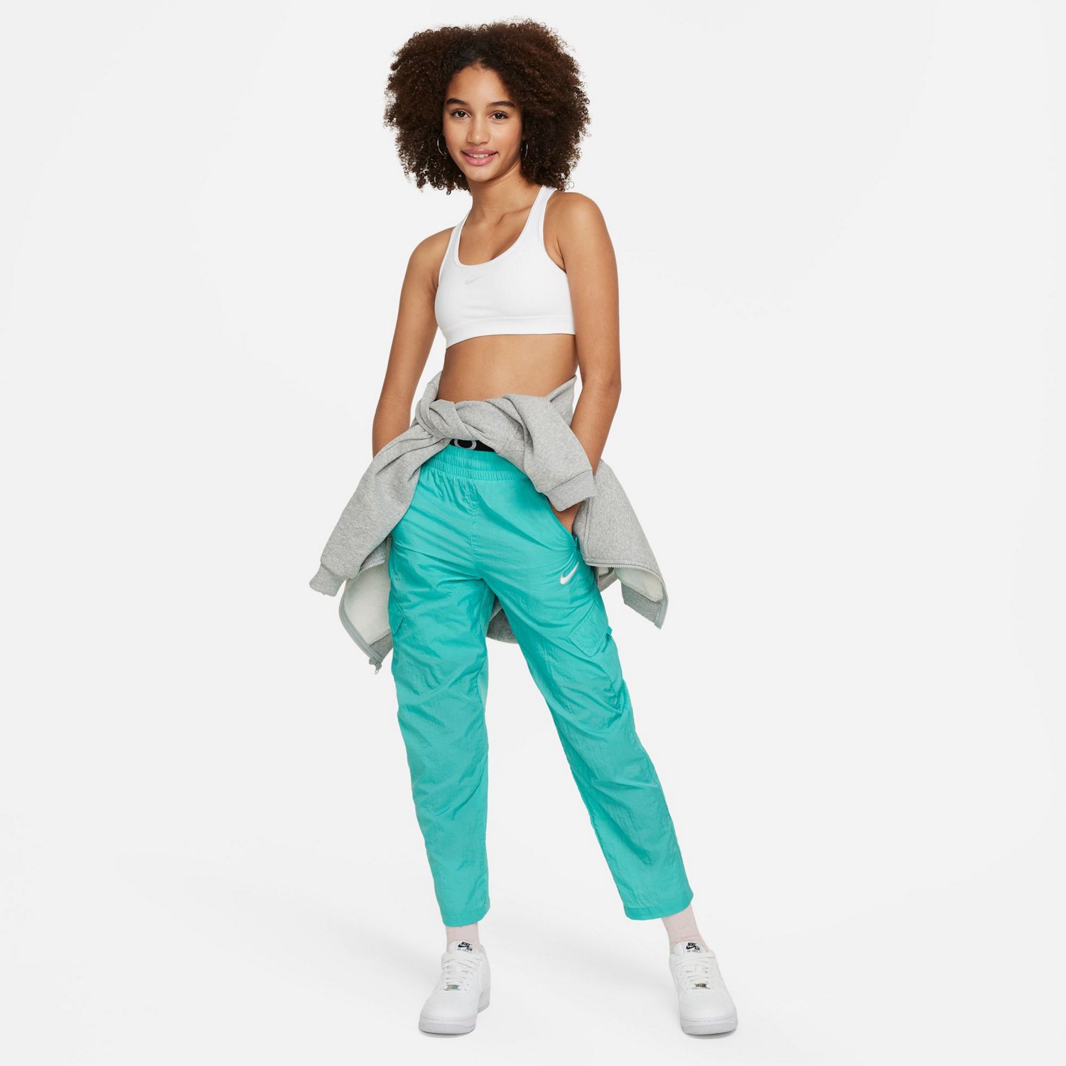 Nike Girls' Dri-FIT Swoosh Sports Bra - view number 3