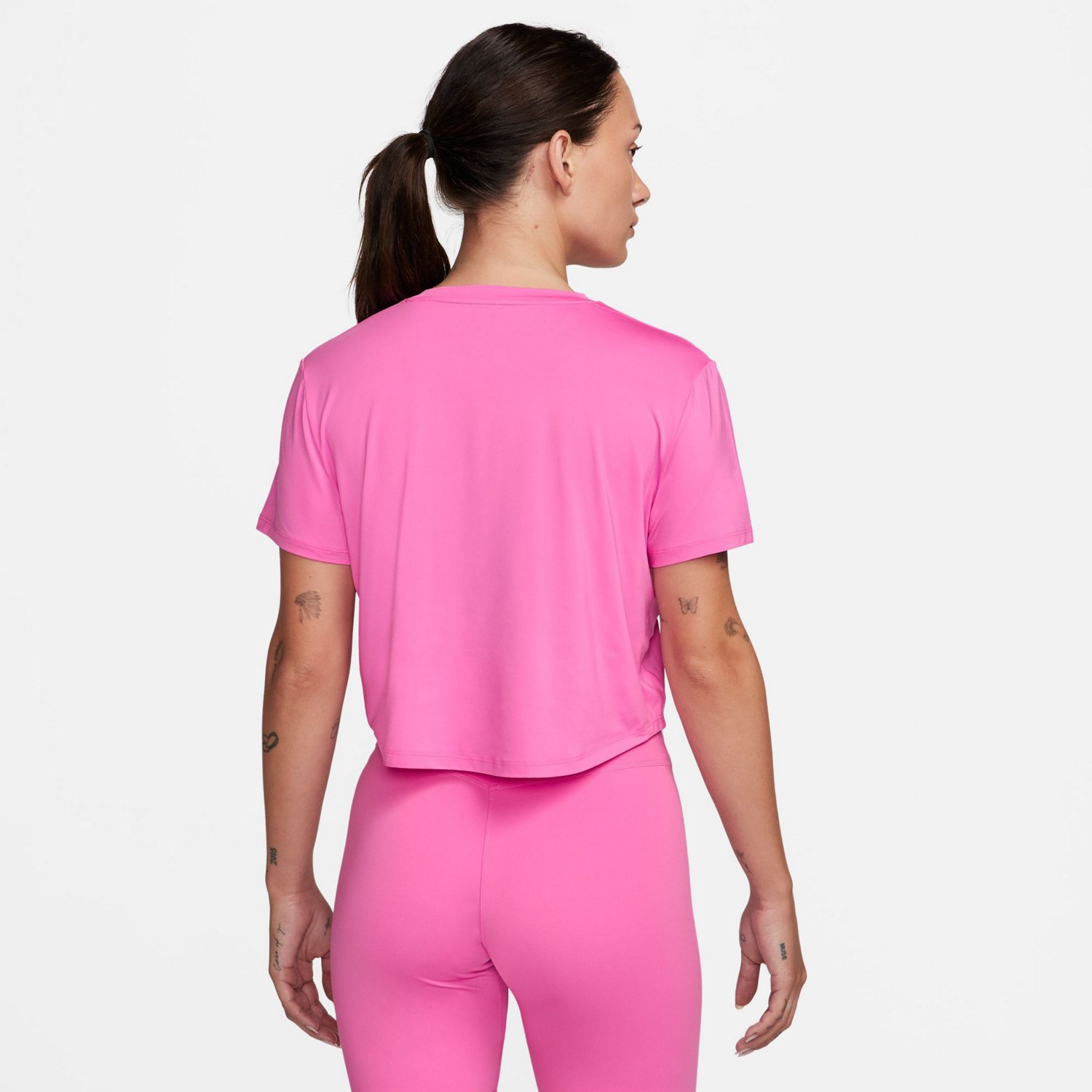 Nike Women's NK One Classic Dri-FIT Crop Short Sleeve Shirt - view number 2