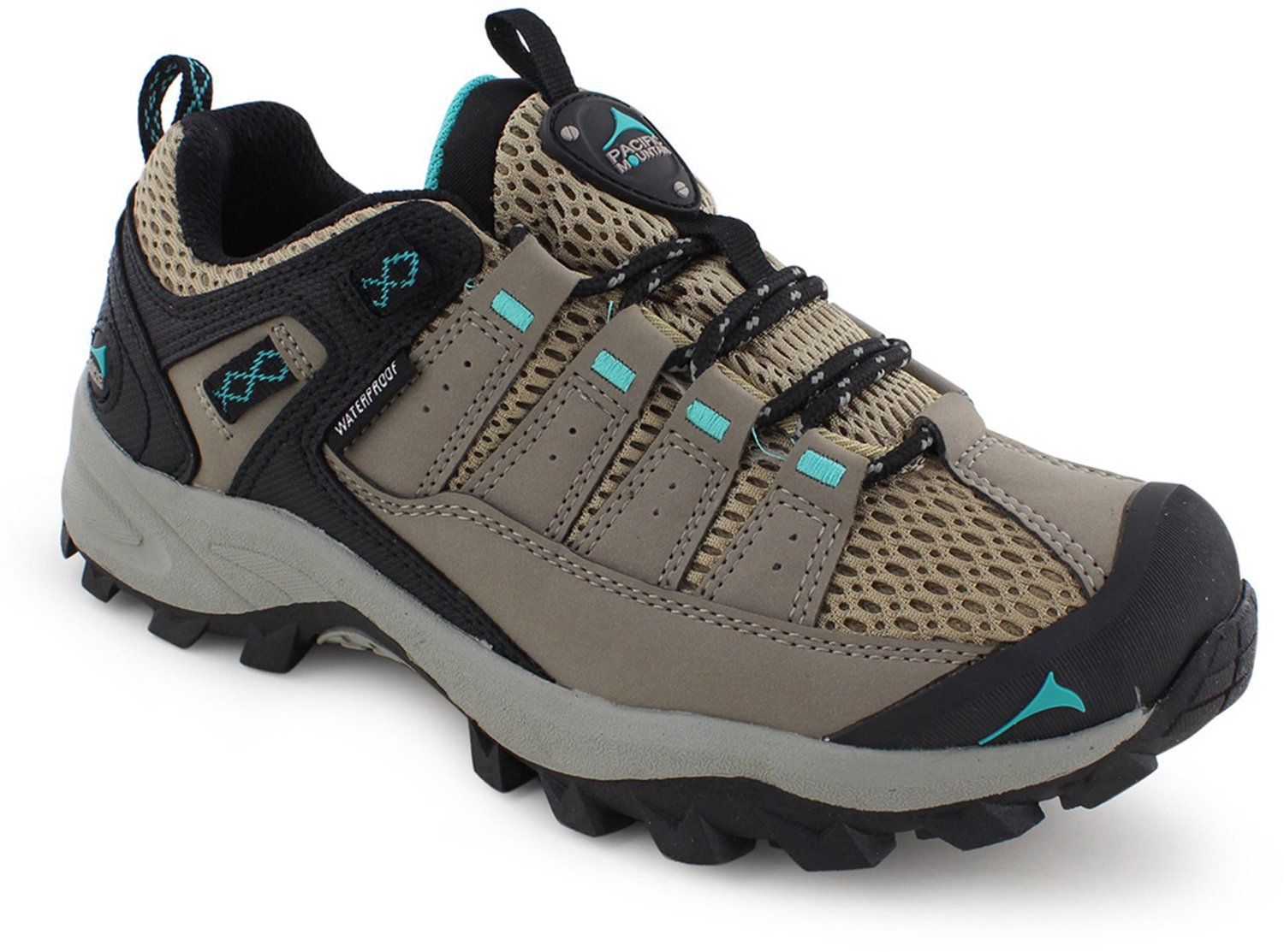 Pacific Mountain Women's Coosa Low Waterproof Hiking Shoes                                                                       - view number 1