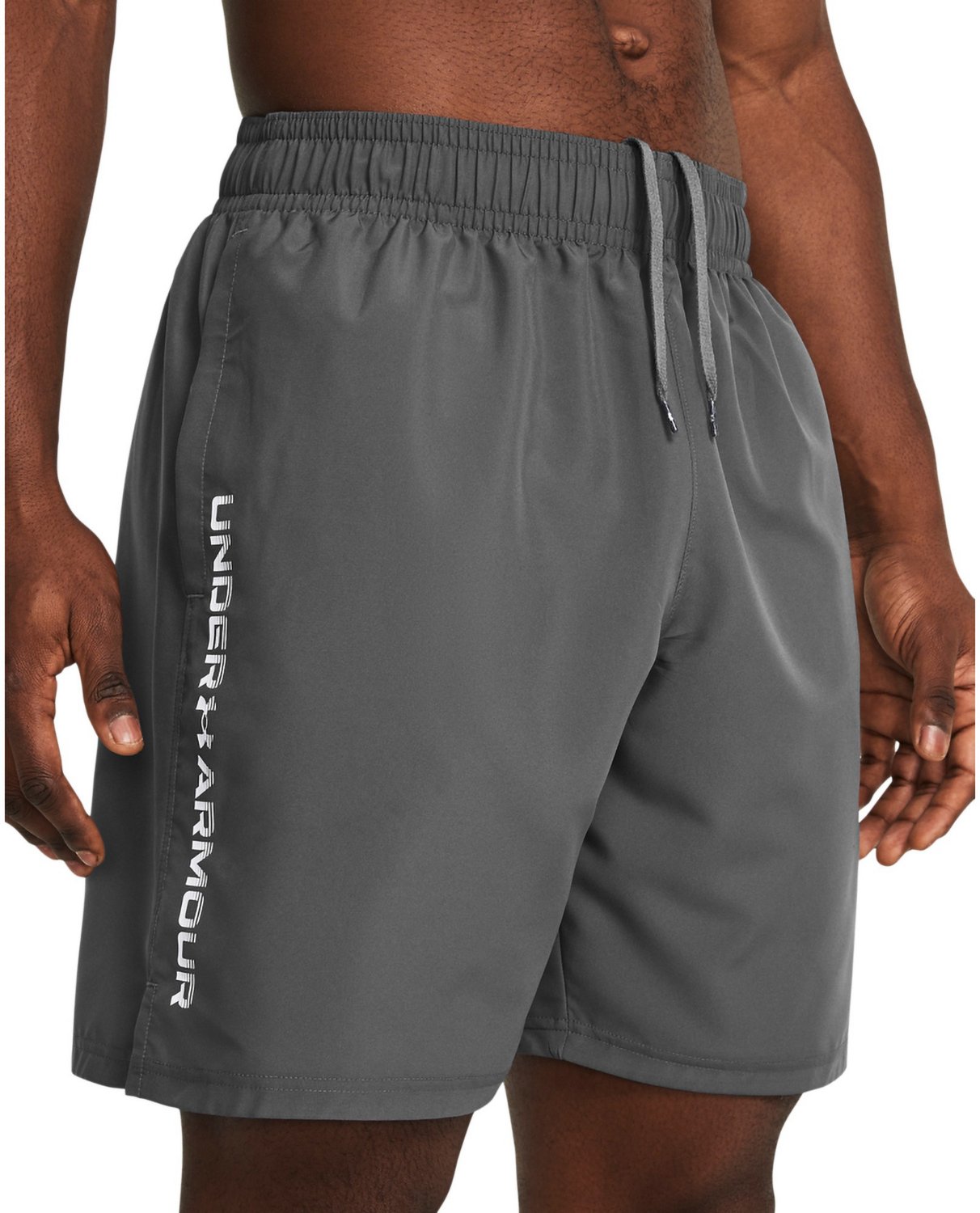 Under Armour Men's Woven Wordmark Shorts 8.25 in                                                                                 - view number 3