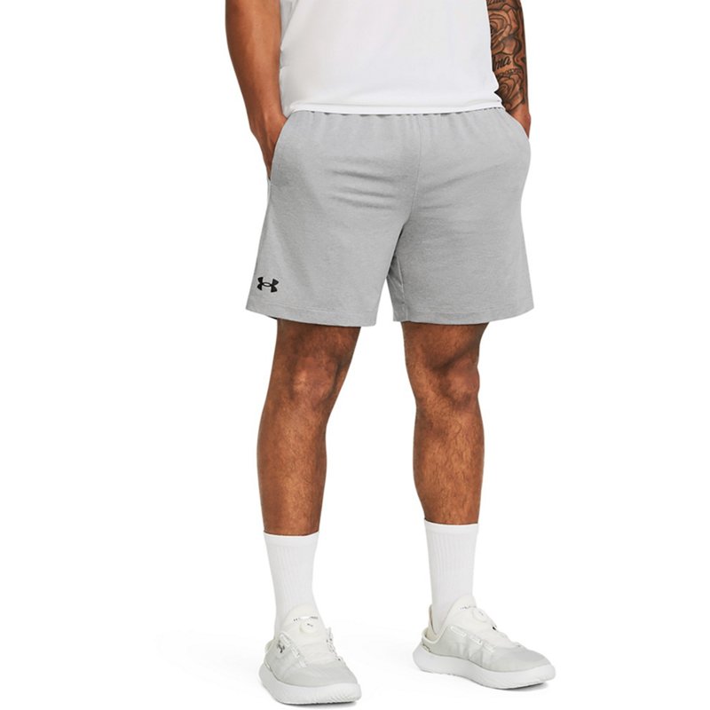 Under Armour Men's Tech Vent Shorts 6 in Mod Gray/Mod Gray/Black, X-Large - Men's Athletic Performance Bottoms at Academy Sports
