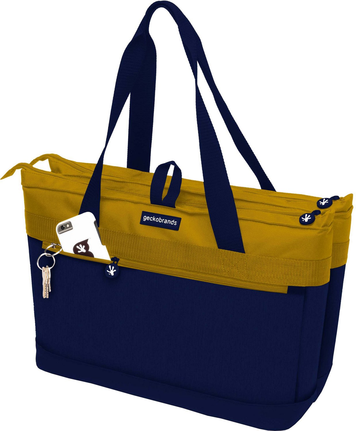 Geckobrands 2 Compartment 40 Can Tote Cooler - view number 2