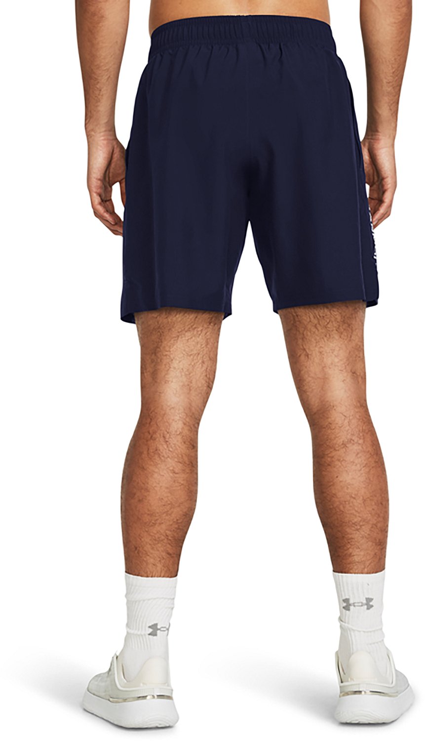 Under Armour Men's Woven Wordmark Shorts 8.25 in                                                                                 - view number 3