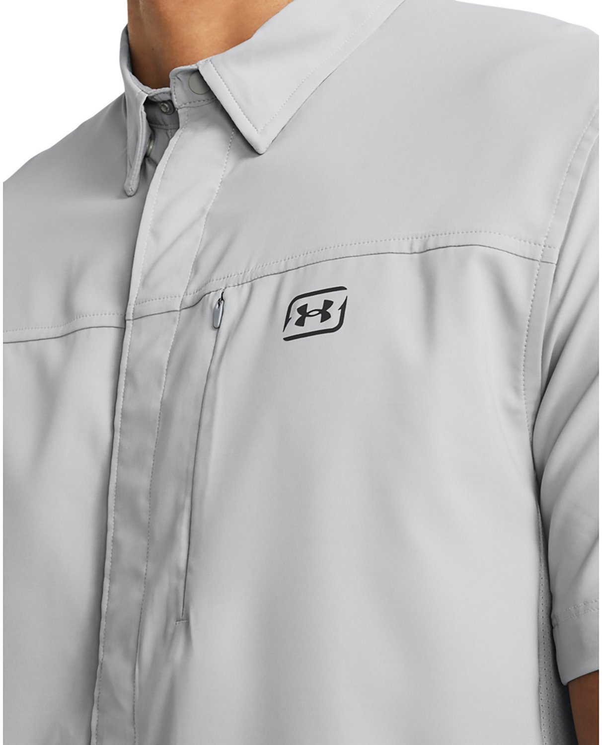 Under Armour Men's Shorebreak Hybrid Woven Short Sleeve Shirt - view number 3