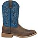 Justin Men's Canter Blue Square Toe Western Boots                                                                                - view number 1 selected