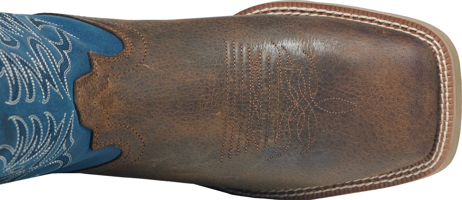 Justin Men's Canter Blue Square Toe Western Boots - view number 3