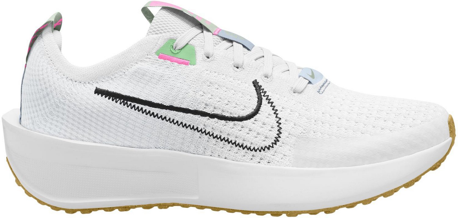 Nike Women s Interact Running Shoes Whi Tegrey