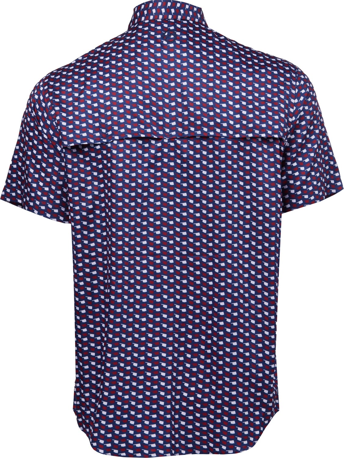 Magellan Outdoors Men's Oklahoma Local State Print Shirt - view number 2