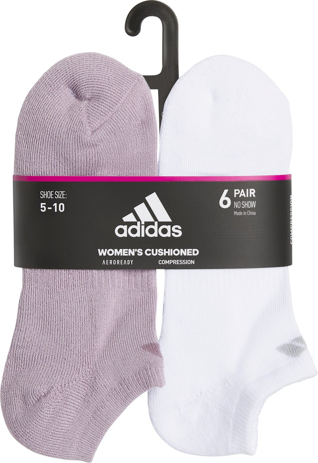 adidas Women's No-Show Socks 6 Pack - view number 5