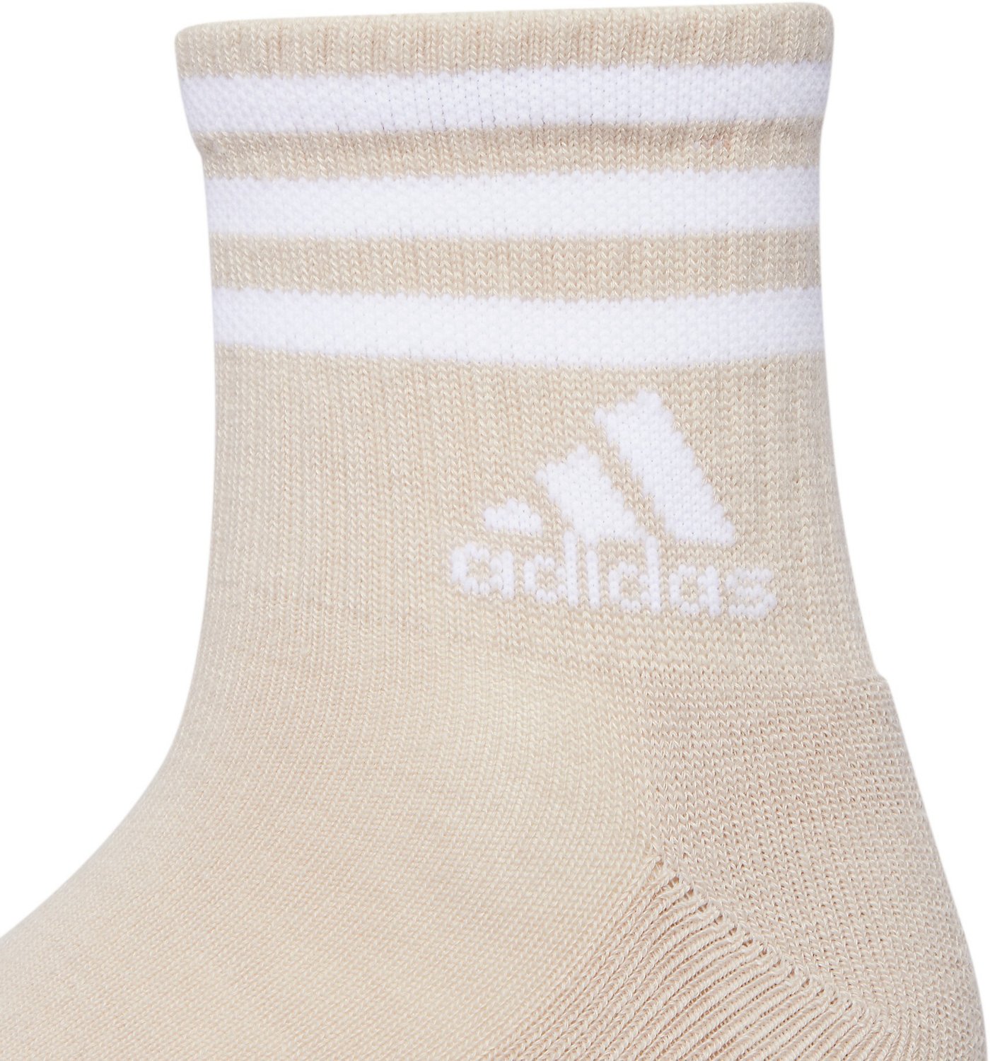adidas Women's Cushioned 3-Stripe High Quarter Socks 3-Pack - view number 4