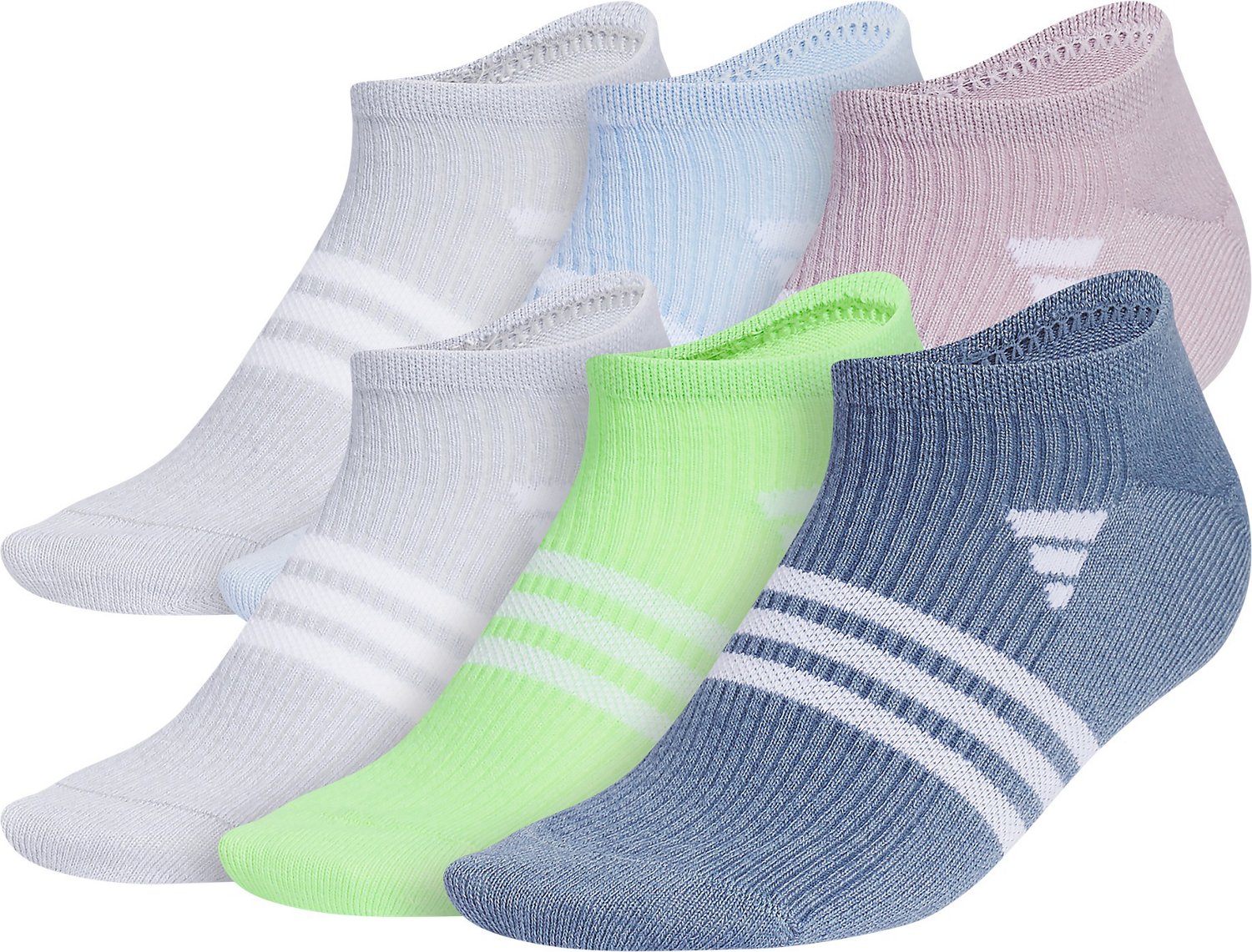 adidas Women s Superlite 3.0 Athletic No Show Socks Academy