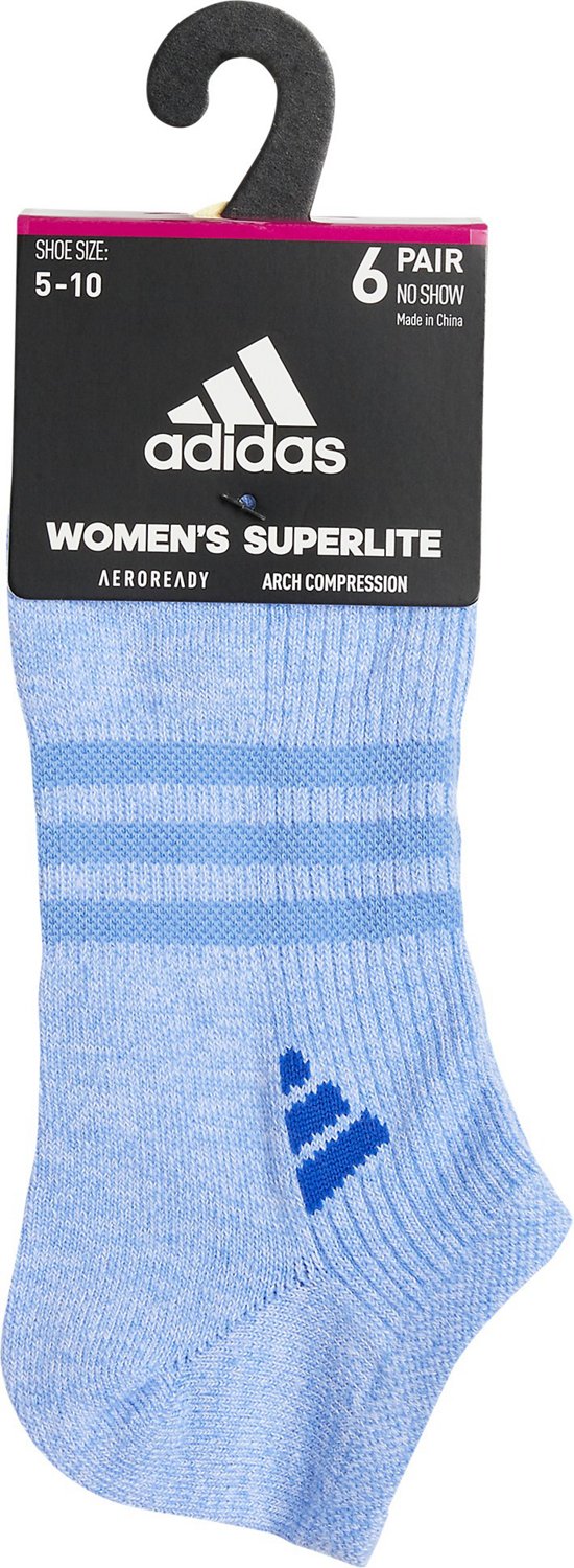adidas Women's Superlite 3.0 Athletic No Show Socks - view number 5