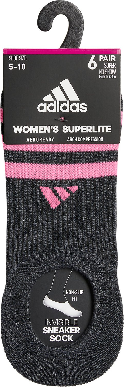 adidas Women's Superlite 3.0 Athletic Super No Show Socks - view number 5