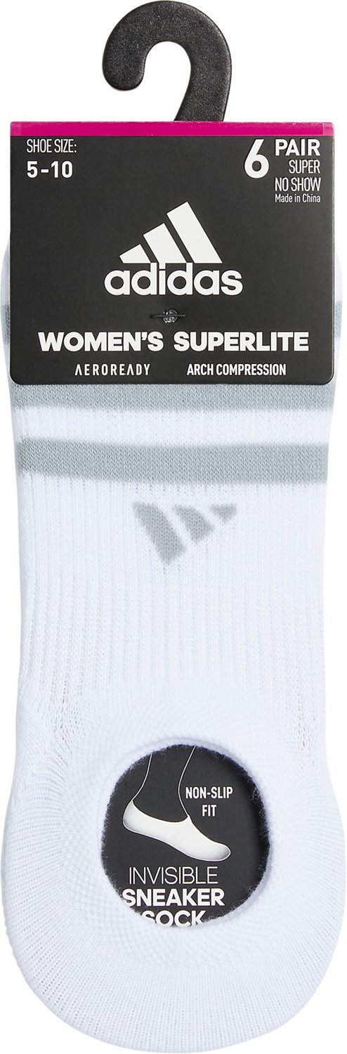 adidas Women's Superlite 3.0 Athletic Super No Show Socks - view number 5