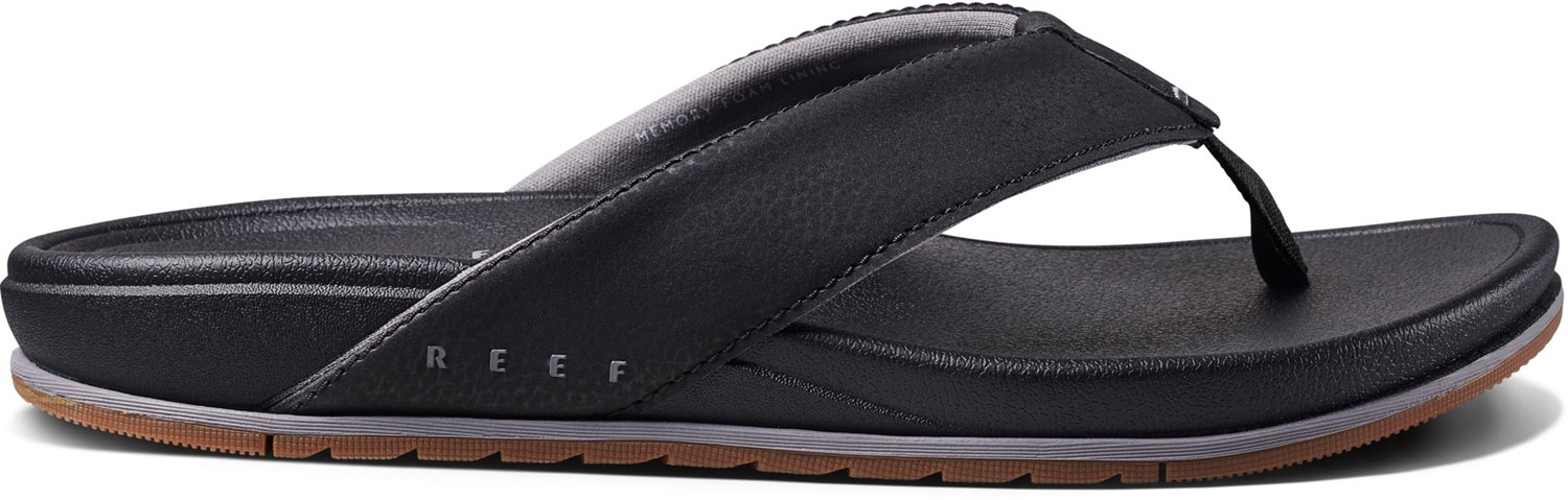 Reef Men s Cushion Bonzer Flip Flops Free Shipping at Academy