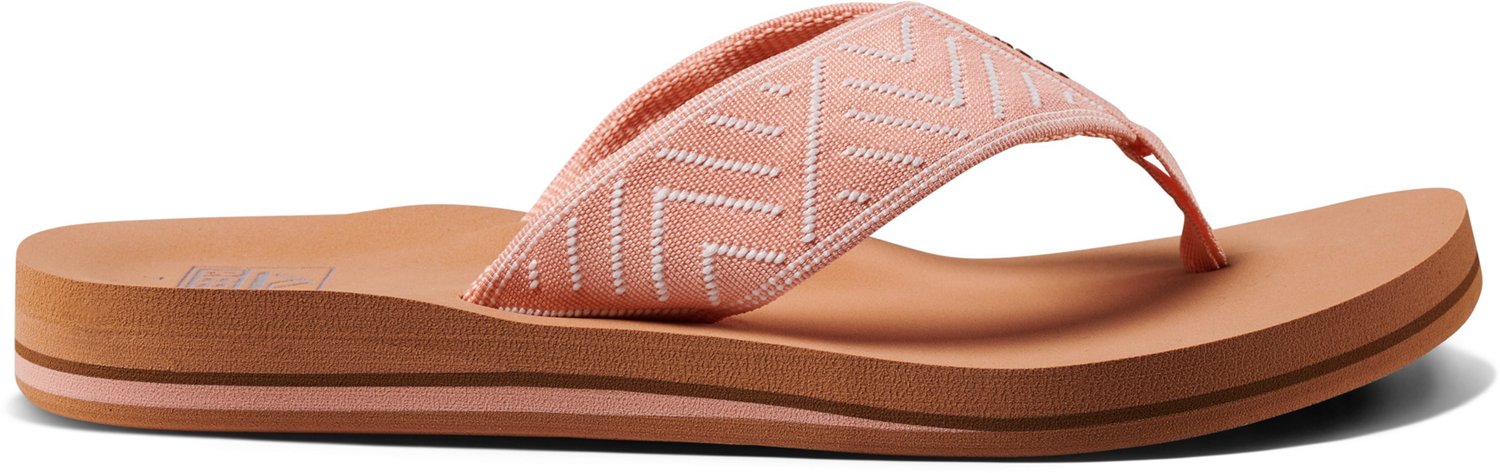 Reef Women's Geometric II Spring Woven Flip Flops | Academy