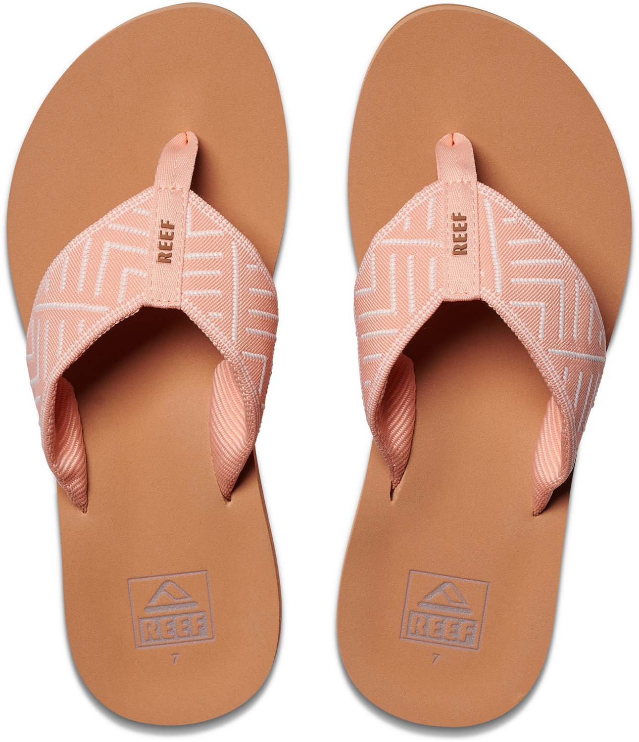 Reef Women's Geometric II Spring Woven Flip Flops                                                                                - view number 3