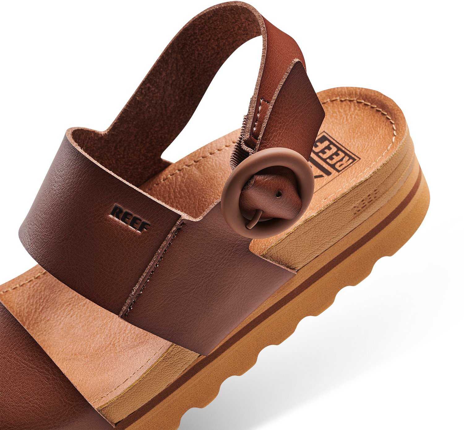 Reef Women's Cushion Vista Hi Buckle Sandals - view number 6