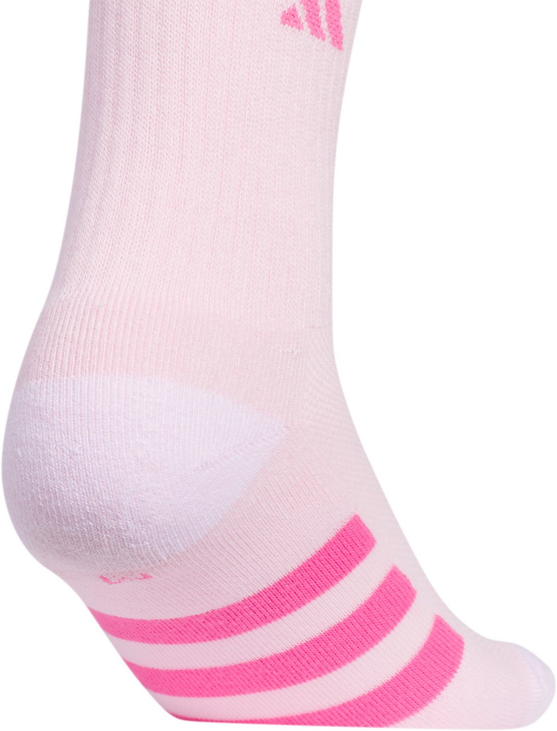 adidas Girls' Cushioned Crew Socks 6 Pack - view number 3