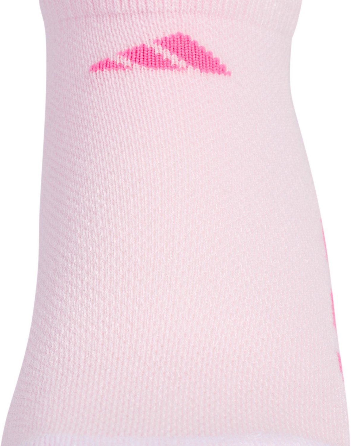 adidas Girls' Cushioned No Show Socks 6 Pack - view number 4