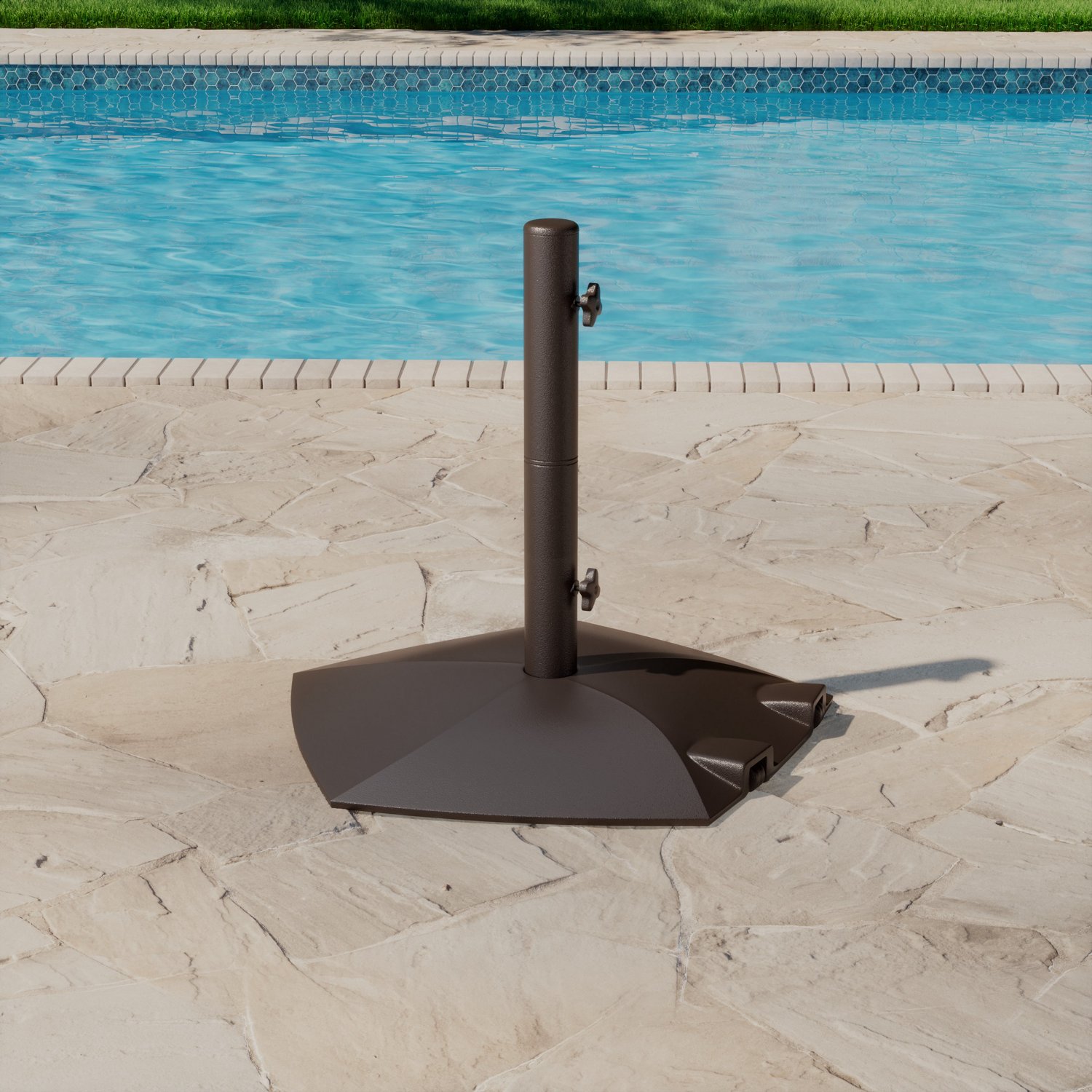 Mosaic 65 lb Concrete Patio Basatio Umbrella Base                                                                                - view number 3