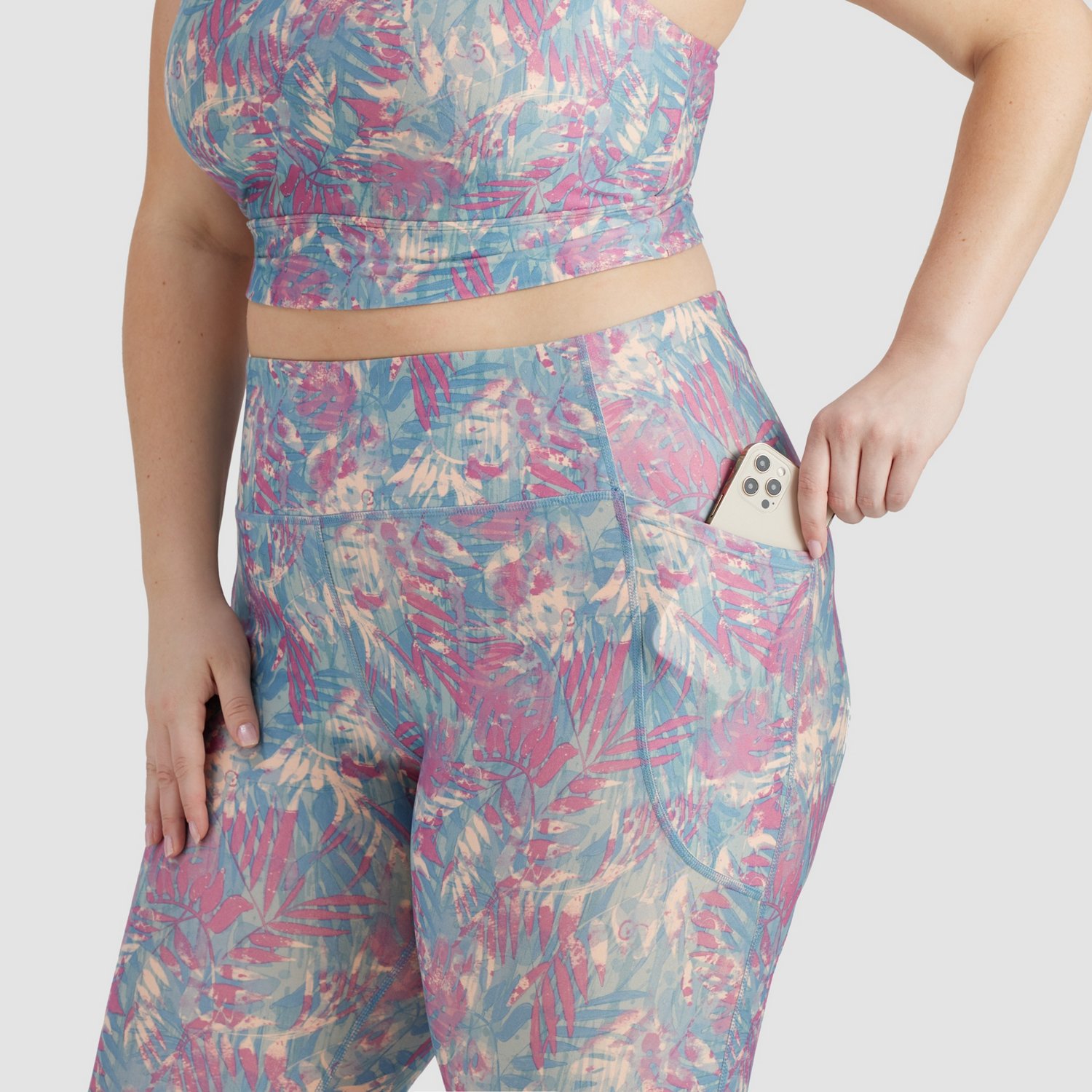 Freely Women's Plus Haven Luxe 7/8 Leggings 25 in - view number 4