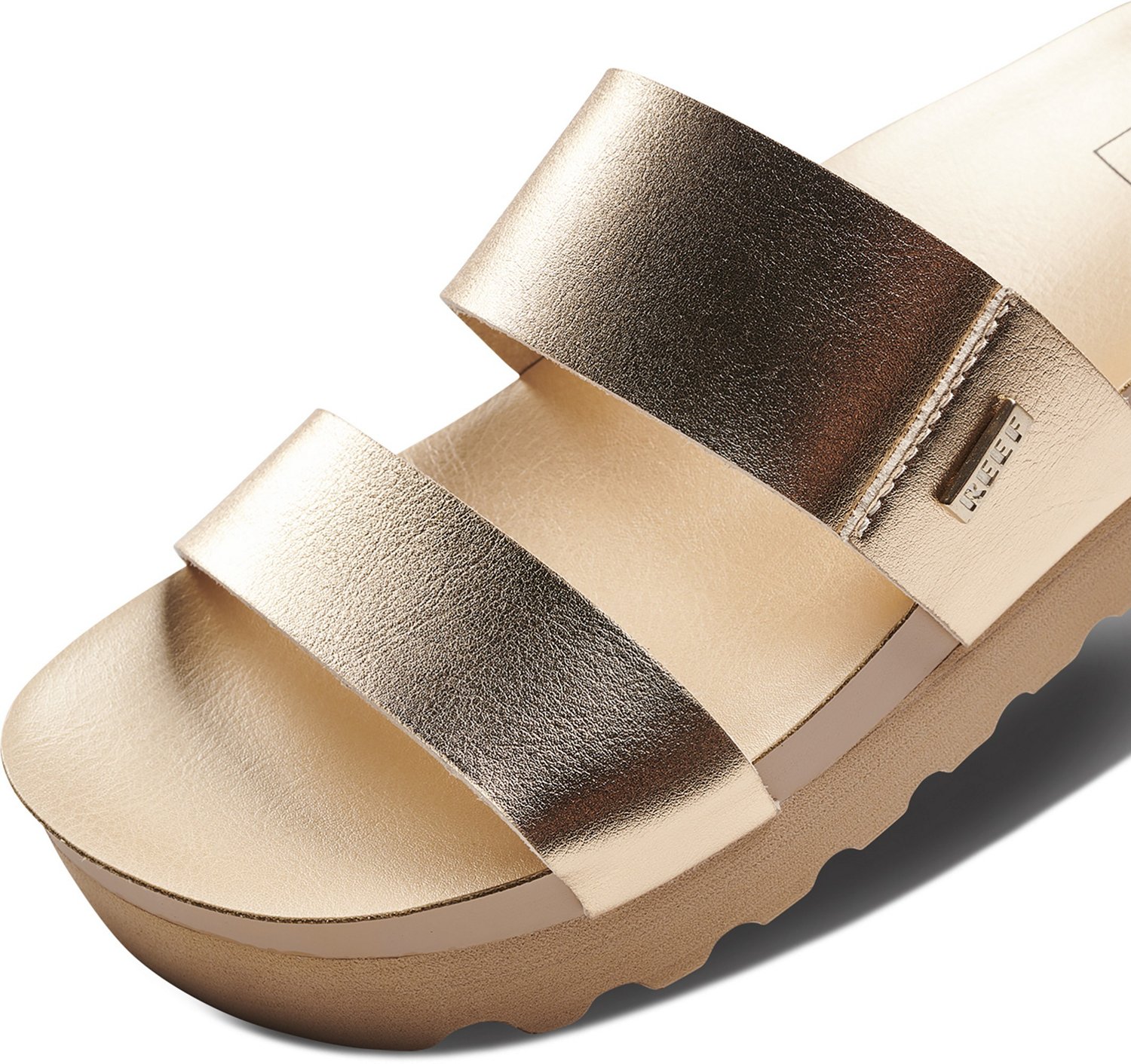 Reef Women's Metallic Cushion Vista Hi Slides Academy