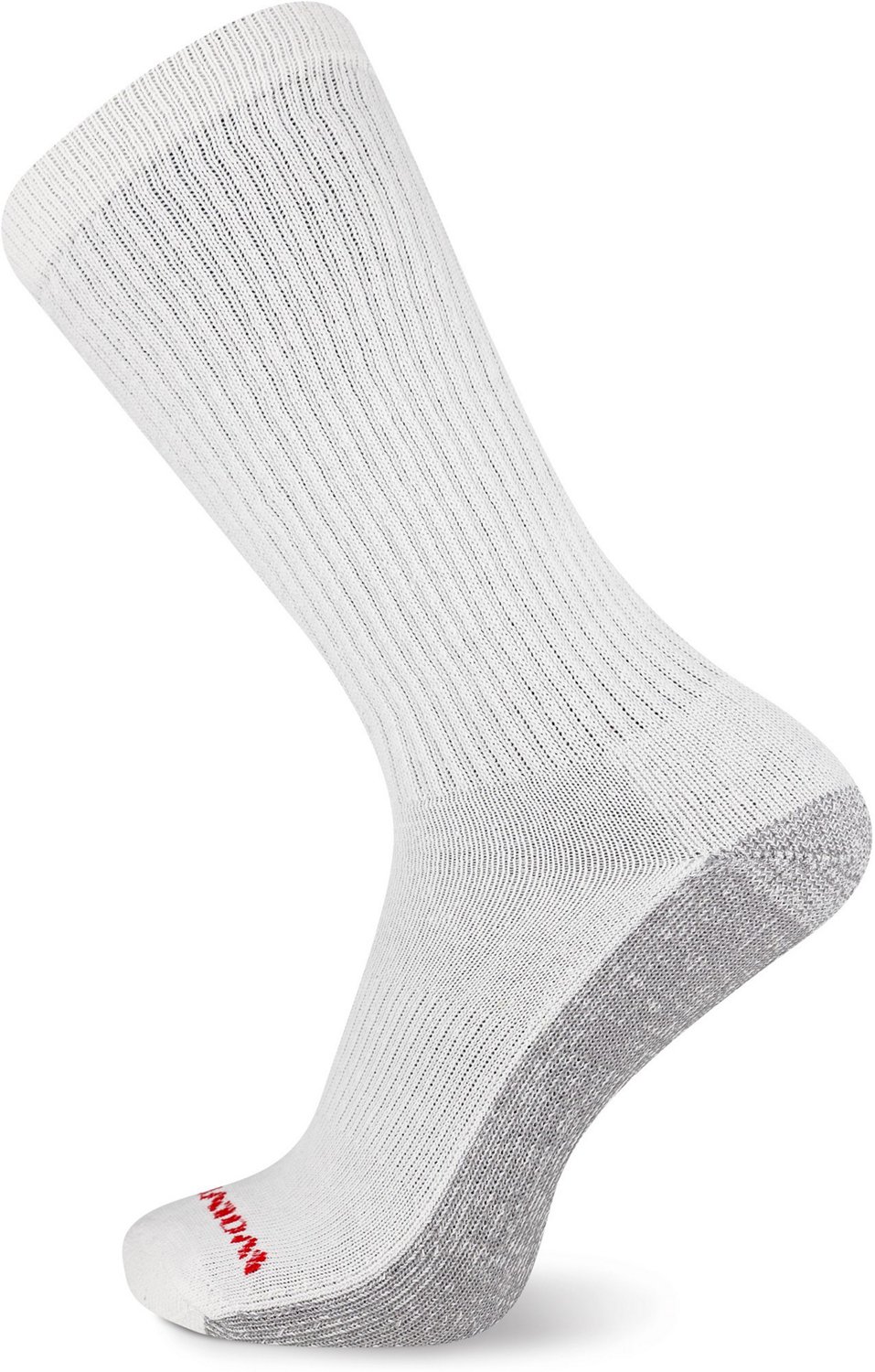 Wolverine Men's Cotton Steel Toe Crew Socks 6-Pack