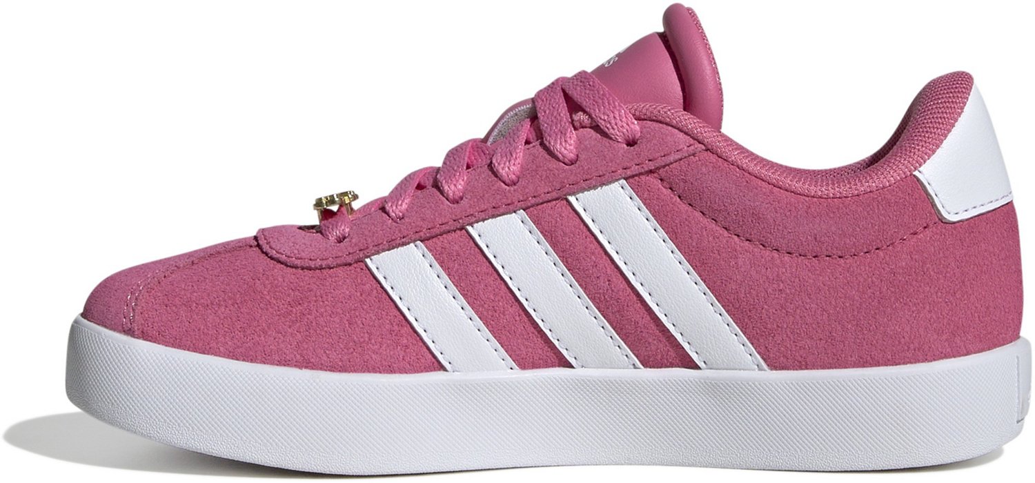 adidas Kids' Grade School VL Court Suede 3.0 Shoes - view number 2