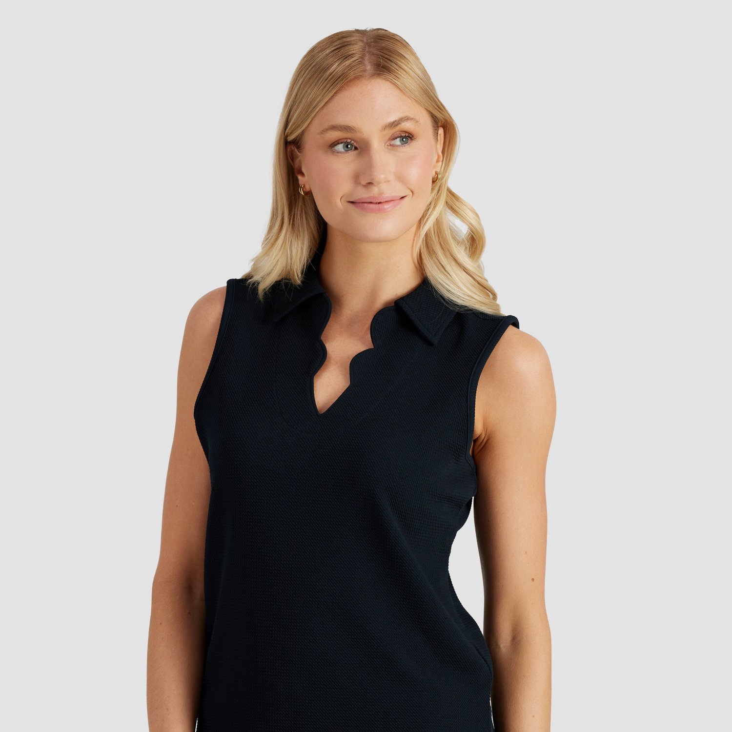 Freely Women's Nadia Polo Tank Top                                                                                               - view number 4