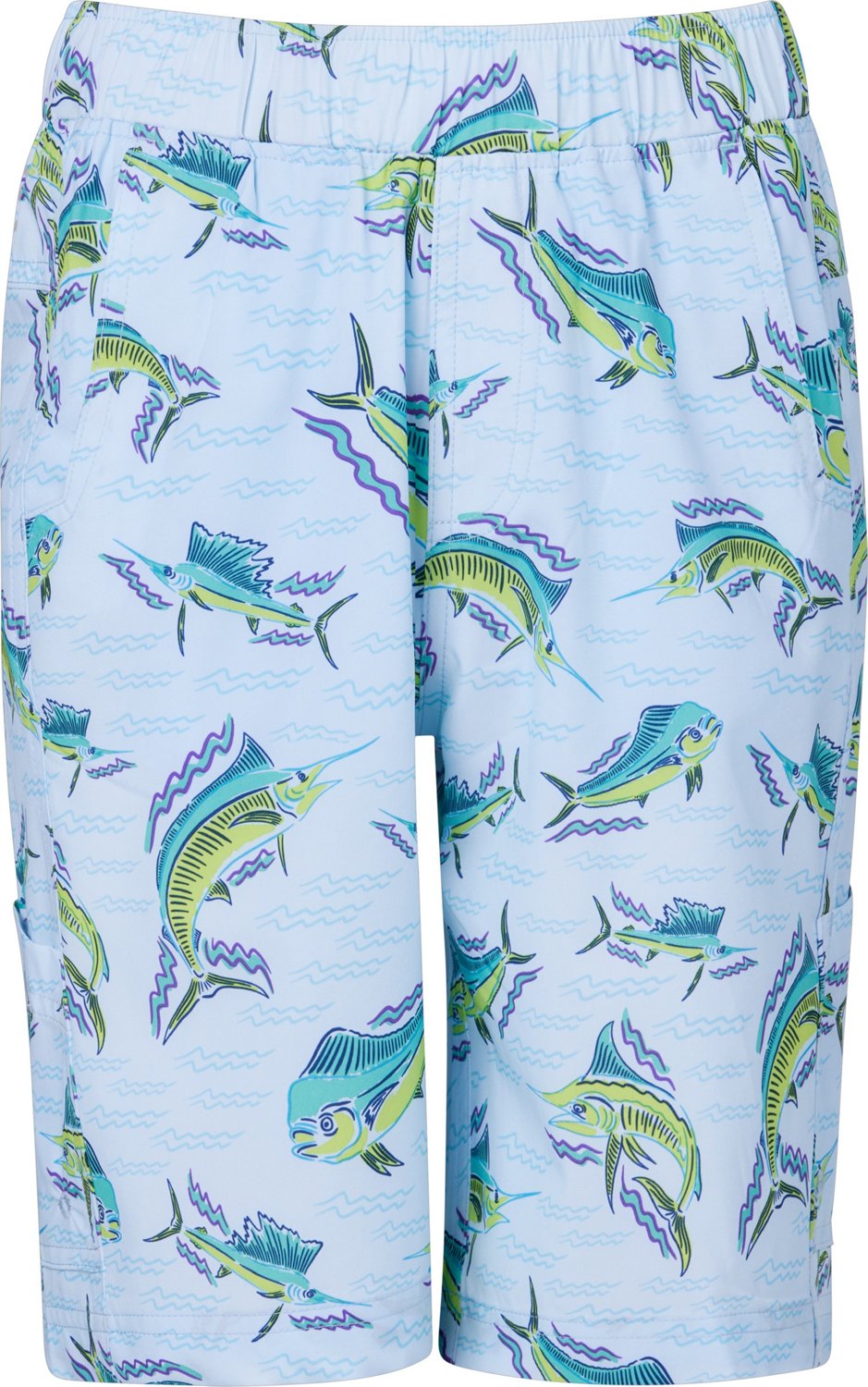 Magellan Outdoors Boys' Caddo Lake Print Fishing Shorts 8 in