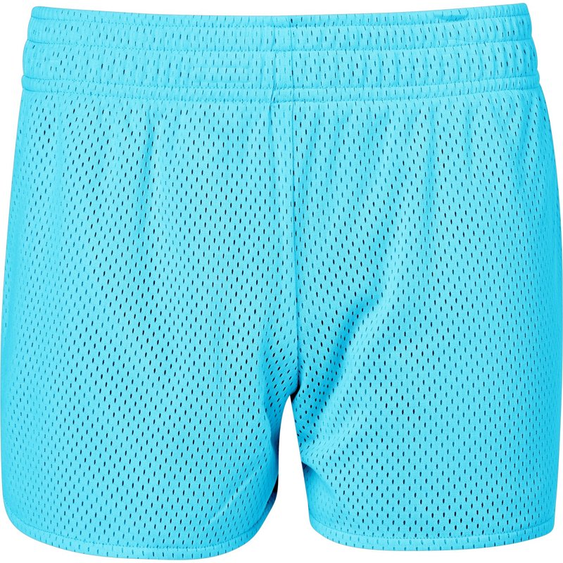 BCG Girls' Recycled Contrast Mesh Shorts Bright Turquoise, Medium - Girl's Athletic Shorts at Academy Sports